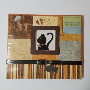 NEW I Love My Cat Scrapbook Photo Album Daisy Hill
